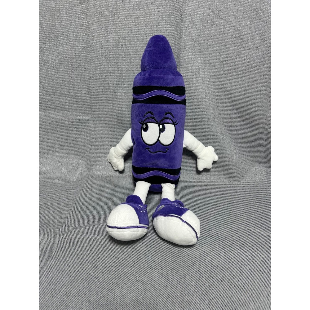 Crayola Plush Toy Purple Mountains Majesty Crayon Character Stuffed Animal